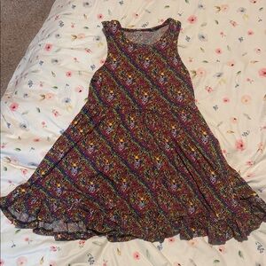 Lisa Frank x Posh Peanut racer back dress